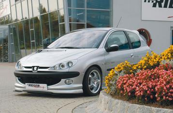 Rieger frontspoiler | 206: 09.98-05.06 - Cabrio CC, Sedan | beschikbaar voor biedingen