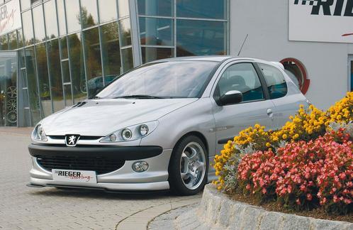 Rieger frontspoiler | 206: 09.98-05.06 - Cabrio CC, Sedan |, Auto-onderdelen, Carrosserie en Plaatwerk, Nieuw, Peugeot, Verzenden