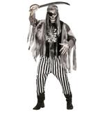 Halloween Kostuum Zwart Wit Heren Spook Piraat, Verzenden, Nieuw