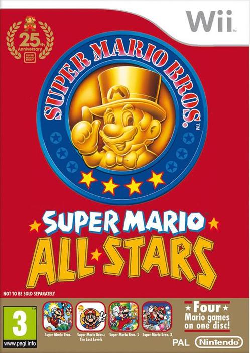 Super Mario All-Stars 25th Anniversary-Alleen Game (Wii), Spelcomputers en Games, Games | Nintendo Wii, Zo goed als nieuw, Ophalen of Verzenden