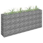 vidaXL Gabion plantenbak verhoogd 180x30x90 cm, Tuin en Terras, 100 cm of meer, Verzenden, Nieuw, Metaal