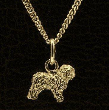 Gouden Bobtail ketting hanger - klein, Sieraden, Tassen en Uiterlijk, Kettinghangers, Verzenden