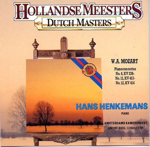 Wolfgang Amadeus Mozart  -  Hans Henkemans, Het Amsterdams K, Cd's en Dvd's, Cd's | Pop, Gebruikt, Ophalen of Verzenden