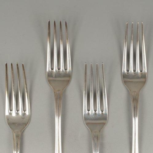 Wilkens & Söhne model Schloß Windsor Dinervork - Vork (6), Antiek en Kunst, Antiek | Goud en Zilver