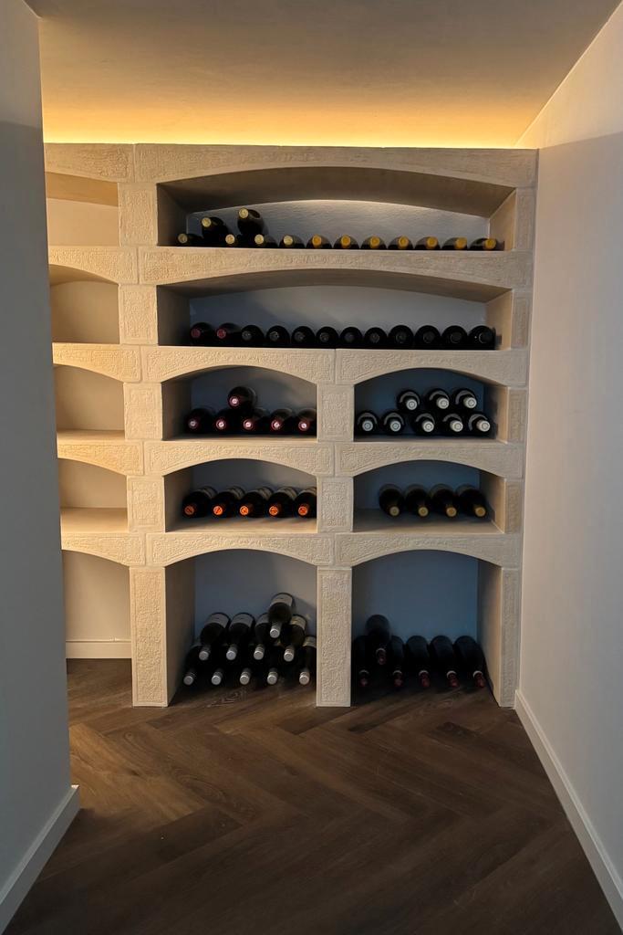 Elegance modulair stenen wijnrek NIEUW, Huis en Inrichting, Woonaccessoires | Wijnrekken, Nieuw, Overige materialen, 75 cm of meer