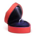 Ringdoosje LED hartje - aanzoek - verloving - bruiloft, Verzenden, Nieuw