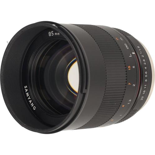 Samyang MF 85mm F/1.8 ED UMC CS Fuji X occasion, Audio, Tv en Foto, Fotografie | Lenzen en Objectieven, Gebruikt, Verzenden