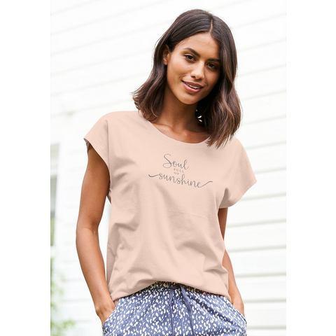 Vivance Dreams T-shirt met zomer-statementprint, Kleding | Dames, T-shirts, Nieuw, Verzenden