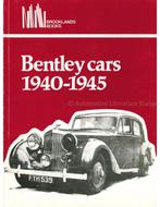 BENTLEY CARS 1940 - 1945 (BROOKLANDS), Nieuw, Author