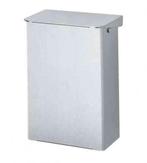 Ingo-man afvalbak 15 liter aluminium met klepdeksel, Verzenden