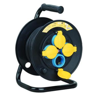 Technik Kabelhaspel 50 Meter - 4-Voudig - H07RN-F beschikbaar voor biedingen