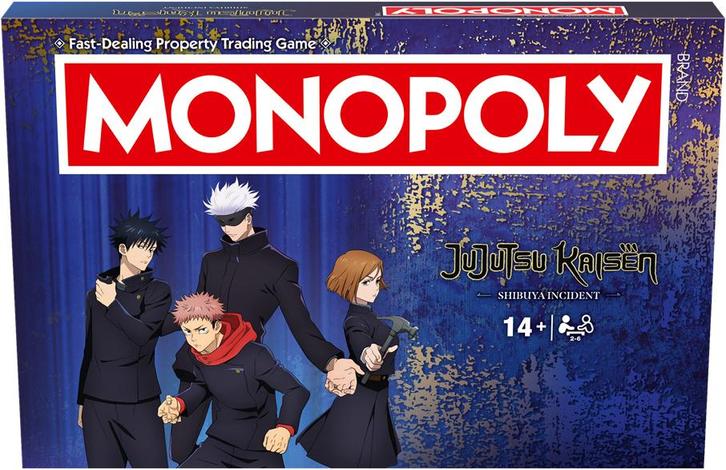 Monopoly Jujutsu Kaisen | Winning Moves - Gezelschapsspellen, Hobby en Vrije tijd, Gezelschapsspellen | Bordspellen, Nieuw, Verzenden
