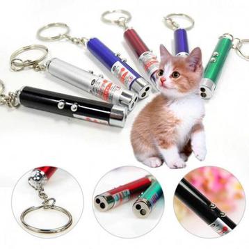 Sleutelhanger 2in1 laserpen + LED Light Led Laser Pointer... beschikbaar voor biedingen