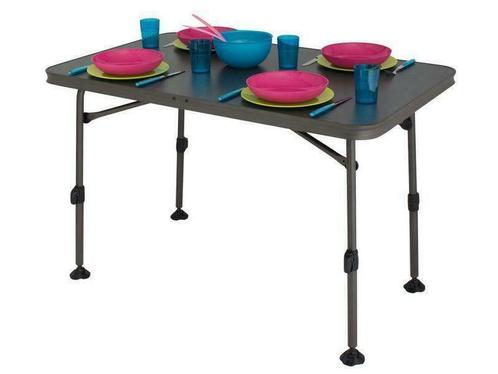 Eurotrail kampeertafel Versaille L alu 115 x 70, Caravans en Kamperen, Kampeeraccessoires, Nieuw