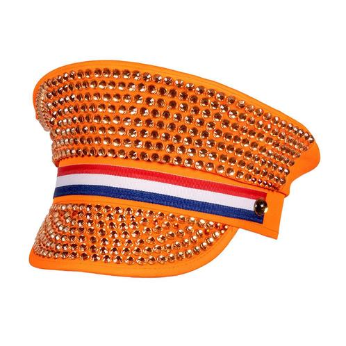 Kapiteinspet Nederland Oranje, Hobby en Vrije tijd, Feestartikelen, Nieuw, Ophalen of Verzenden