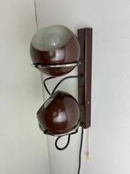 Gepo - Lamp - Metaal - Dubbele eye ball wandlamp