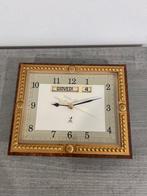 Wandklok - Jaz - Messing, Plastic, Hout - 1970-1980 -