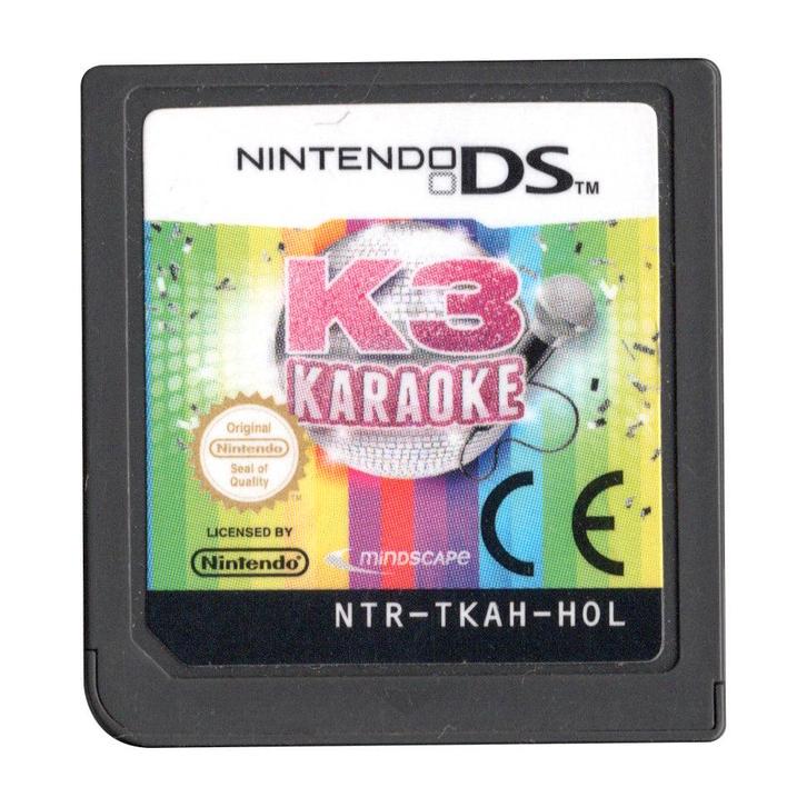 DS K3 Karaoke, Spelcomputers en Games, Games | Nintendo DS, Zo goed als nieuw, Verzenden