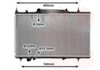 RADIATOR VOOR CITROEN C5 DC/DE 2001-2004 133081, Auto-onderdelen, Airco en Verwarming, Ophalen of Verzenden, Nieuw