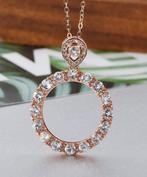 Zonder minimumprijs - Ketting met hanger - 18 karaat