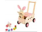 Im Toy Loopwagen Konijn - Met vormenstoof en rubberen wielen, Verzenden, Zo goed als nieuw