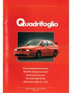 1992 ALFA ROMEO QUADRIFOGLIO MAGAZINE 38 NEDERLANDS, Boeken, Auto's | Folders en Tijdschriften, Nieuw, Alfa Romeo, Author