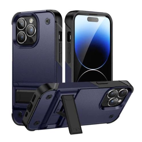 iPhone 8 Plus Armor Hoesje met Kickstand - Shockproof Cover, Telecommunicatie, Mobiele telefoons | Hoesjes en Frontjes | Apple iPhone