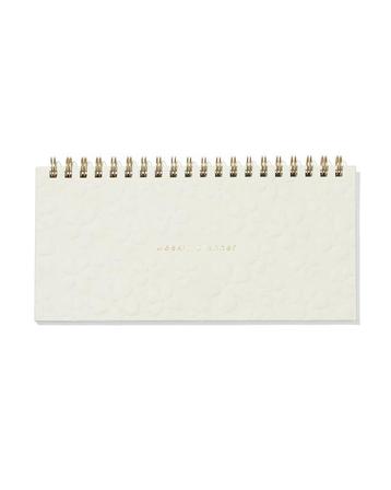051 Weekplanner spiraal reliëf beschikbaar voor biedingen