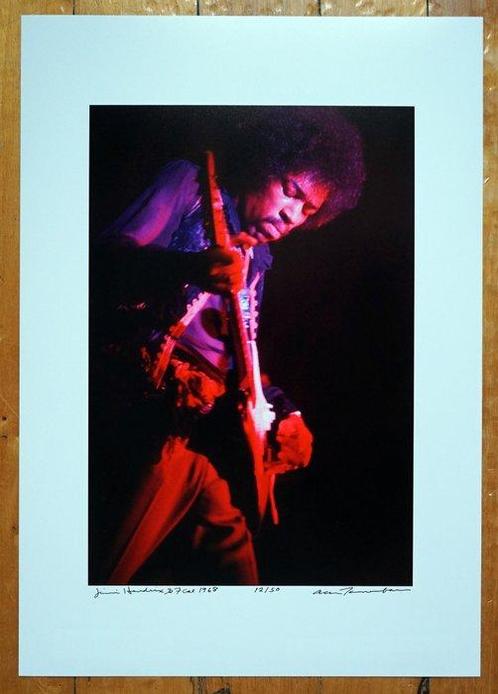 Allan Tannenbaum (1945) - Jimi Hendrix 1968, Antiek en Kunst, Kunst | Schilderijen | Modern
