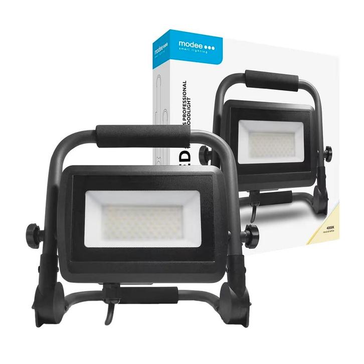Modee LED Bouwlamp 50W - Werklamp Buiten Waterdicht IP65 -, Doe-het-zelf en Verbouw, Bouwverlichting, Nieuw, Verzenden