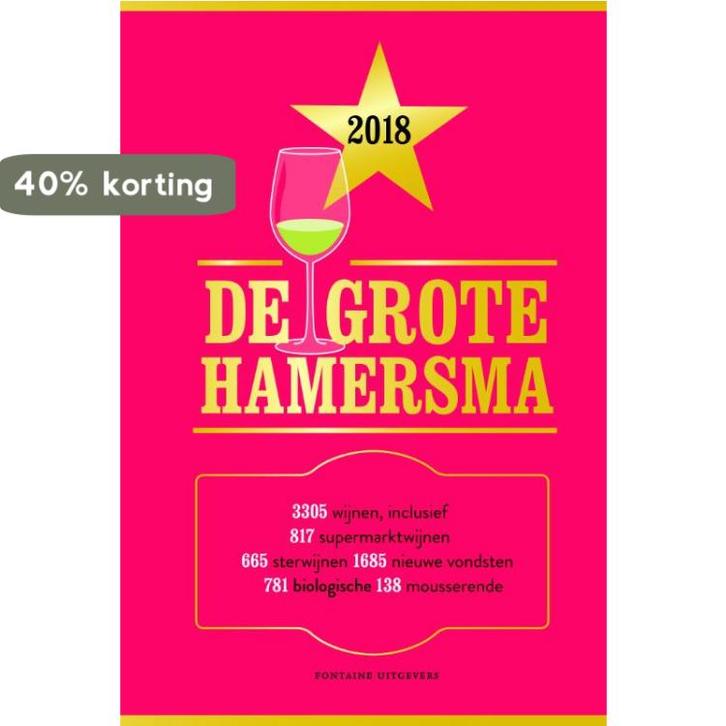De grote Hamersma 2018 9789059567559 Harold Hamersma, Boeken, Kookboeken, Zo goed als nieuw, Verzenden