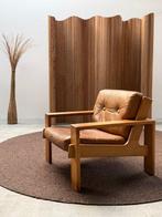 Asko - Esko Pajamies - Fauteuil - Bonanza - Eik, Leder, Antiek en Kunst, Antiek | Meubels | Stoelen en Banken