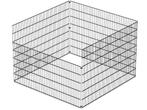 Bladkorf | Breedte 250 x 250 cm | Zwart RAL9005, Tuin en Terras, Verzenden, Nieuw