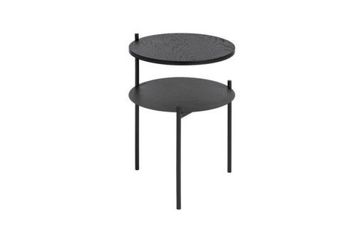 noo.ma | Tu Tisch | Schwarz Eiche | Schwarz Eiche | Stahl |, Antiek en Kunst, Kunst | Designobjecten
