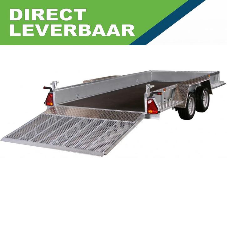 Variant 3518 M4 machinetransporter 400x180 3500Kg, Auto diversen, Aanhangers en Bagagewagens, Ophalen of Verzenden