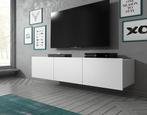 TV-Meubel Calgary mat Wit - 150 cm - Hangend of staand, Nieuw, Overige materialen, Minder dan 100 cm, 25 tot 50 cm