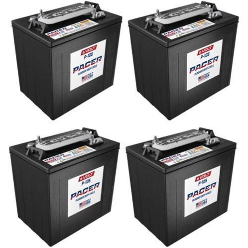 4 X Pacer 220Ah 6V Deep-Cycle Accu (T105), Auto diversen, Onderhoudsmiddelen, Verzenden