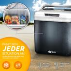 Tillvex® Elektrische Koelbox – 32L – 12V&  230V Stekker – Gr, Verzenden, Nieuw