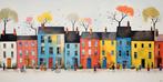 Felix van Horst - Vibrant Street (XXL), Antiek en Kunst