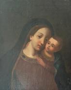 Italiaanse school (XVIII) - Madonna con Bambino, Antiek en Kunst