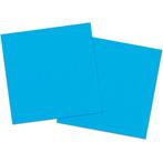 Blauwe Servetten 33cm 20st, Verzenden, Nieuw