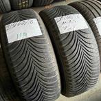 2 x Michelin Alpin 5 215-60-16 Winterbanden 7mm, Auto-onderdelen, Banden en Velgen, 16 inch, Band(en), Personenwagen, Gebruikt