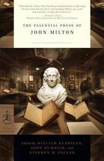 The Essential Prose of John Milton 9780812983722 John Milton, Boeken, Verzenden, Zo goed als nieuw, John Milton