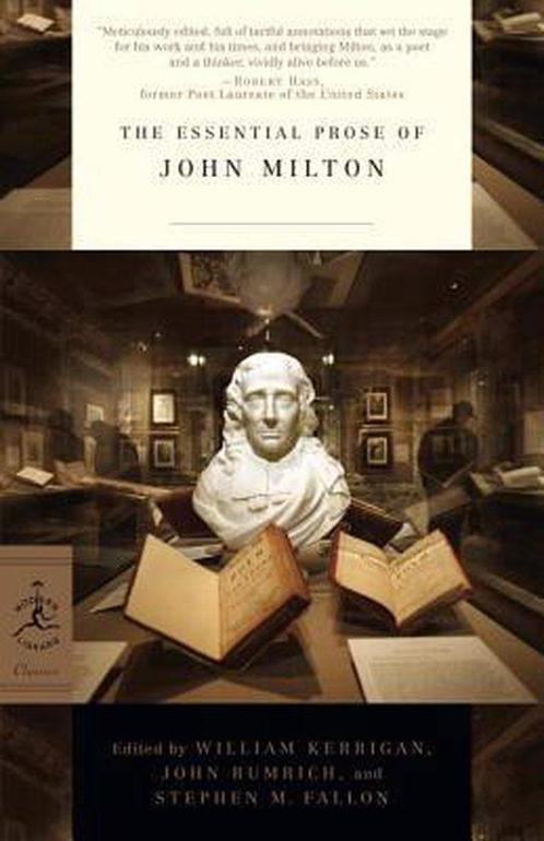 The Essential Prose of John Milton 9780812983722 John Milton, Boeken, Taal | Engels, Zo goed als nieuw, Verzenden