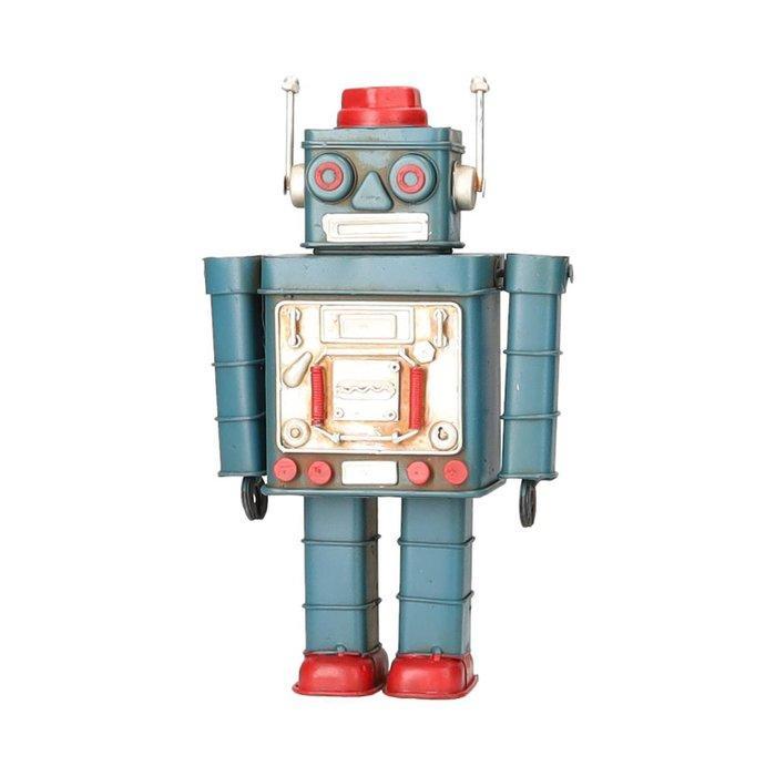 Beeldje - Robot - IJzer, Metaal, Antiek en Kunst, Curiosa en Brocante