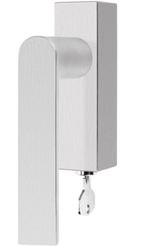 Draaikiepgarnituur PIET BOON ARC PBA101-DKLOCK links mat rvs, Doe-het-zelf en Verbouw, Verzenden, Nieuw