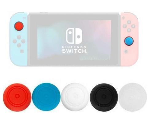 Controller Thumbgrips voor Nintendo Switch set van 2 Switch, Spelcomputers en Games, Spelcomputers | Overige, Zo goed als nieuw