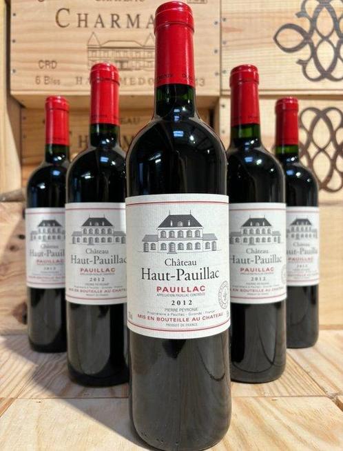 2012 Château Haut Pauillac - Pauillac - 6 Flessen (0.75, Verzamelen, Wijnen