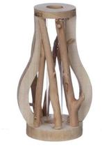 Decoratief Drijfhout met Reageerbuis L9,5 W7,5 H15,5 cm, Hobby en Vrije tijd, Ophalen of Verzenden, Nieuw