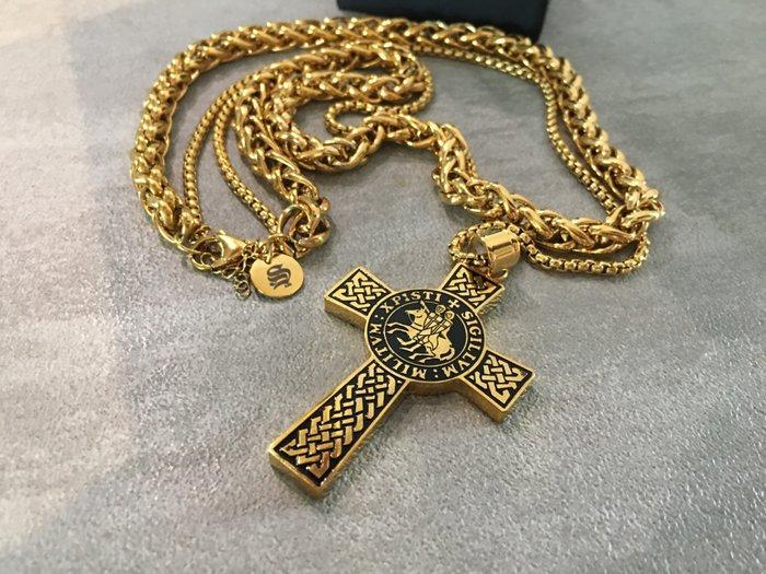AJS - 3-delig set - Knights Templar Latijns dubbelzijdig, Antiek en Kunst, Antiek | Boeken en Bijbels